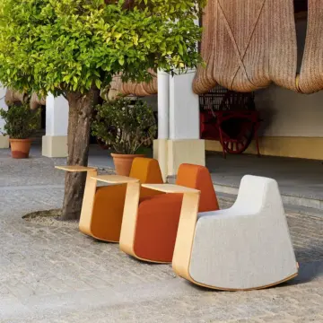 Pouf à bascule de travail Platero_Ambiance