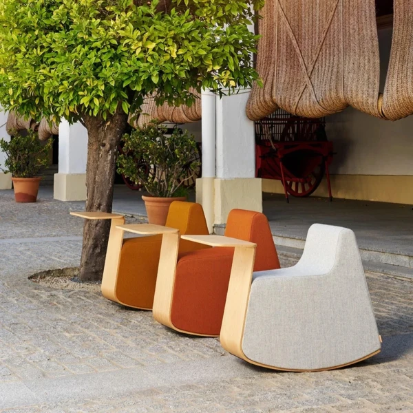 Pouf à bascule de travail Platero_Ambiance