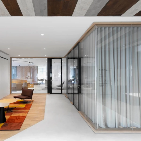 Cloison en bois amovible 2