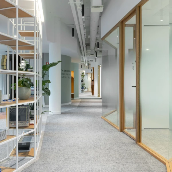 Cloison en bois amovible 3