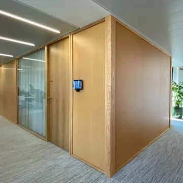 Cloison en bois amovible 4