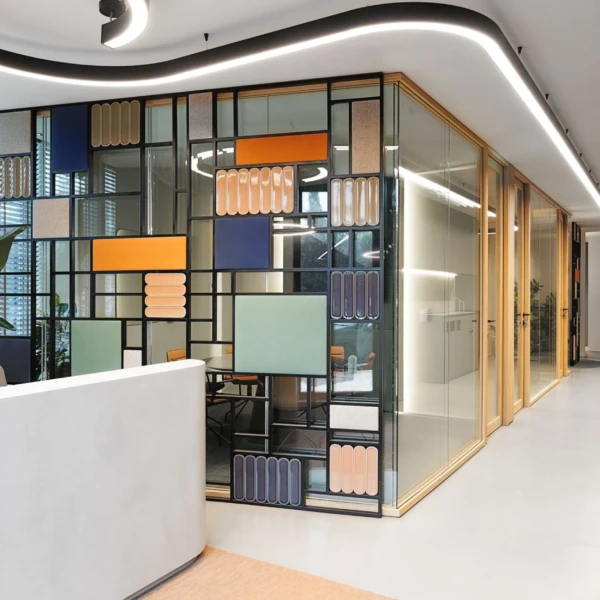 Cloison en bois amovible 5