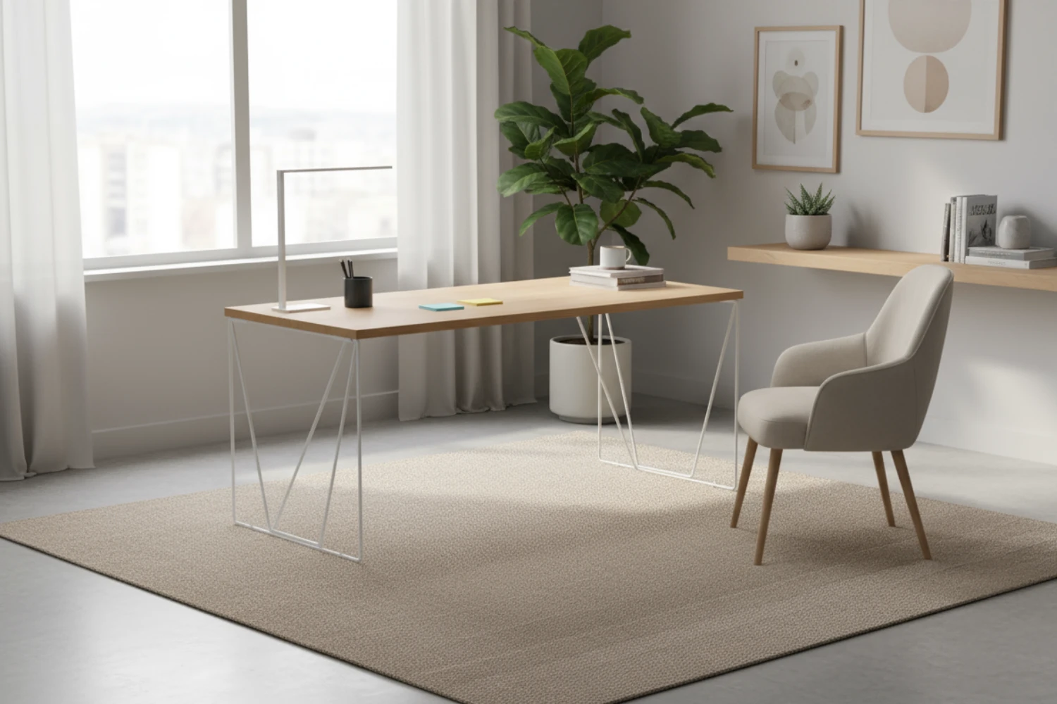 Bureau minimaliste design Let's Work Ambiance Inspiration Home