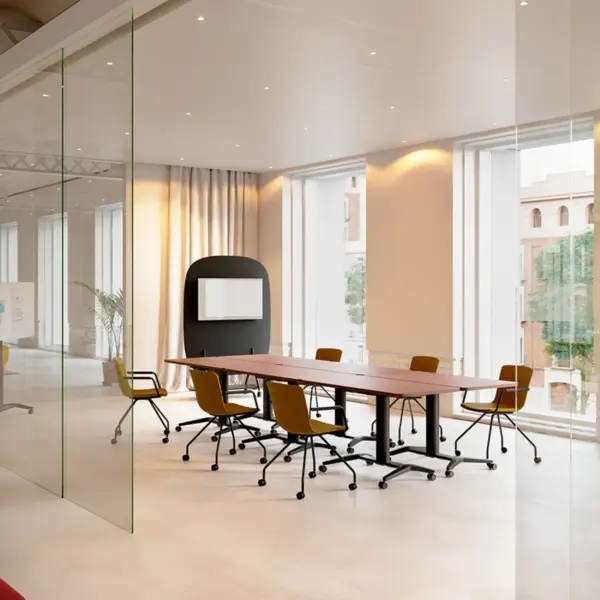 Bureau multifonction gaslift reglable rabattable Dimmer ambiance reunion Bureau multifonction gaslift réglable & rabattable Dimmer ambiance réunion