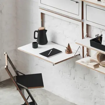 Bureau mural rabattable inspiration