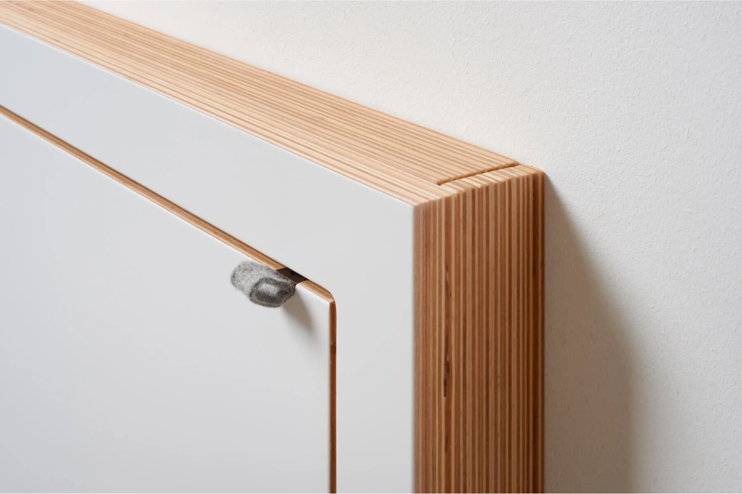 Bureau rabattable Compact détails bois