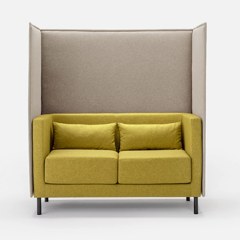 Canapé Stripes 2 places avec panneau acoustique Canapé Stripes 2 places avec panneau acoustique