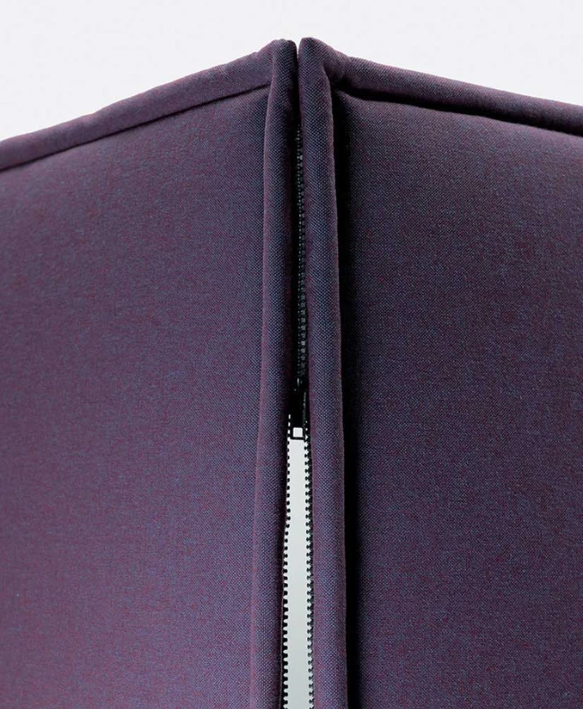 Fauteuil sur roulettes Stripe detail fermeture cloison Fauteuil sur roulettes Stripe détail fermeture cloison