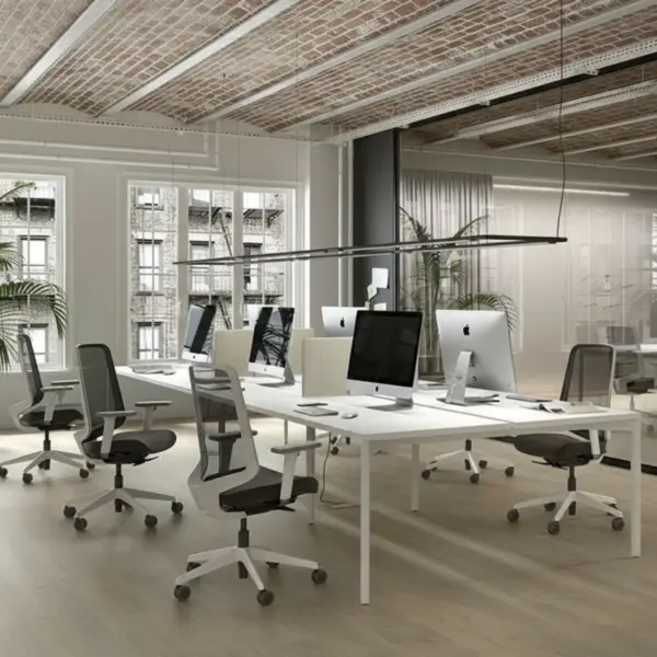 Hexa Bench ambiance coworking