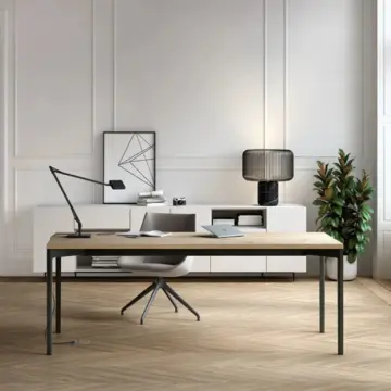 Hexa Bureau droit géométrique ambiance