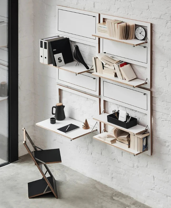 Système de bureaux rabattables Compact ambiance