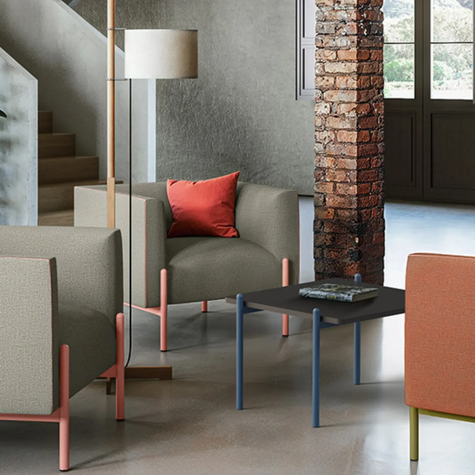 Table basse blanc laqué Amivera 1 Table basse blanc laqué Amivera 1