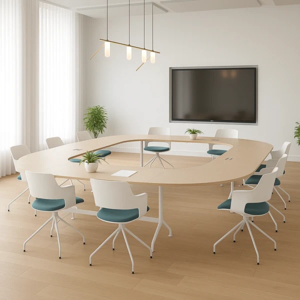 Table ronde 12 personnes Drone variante 2