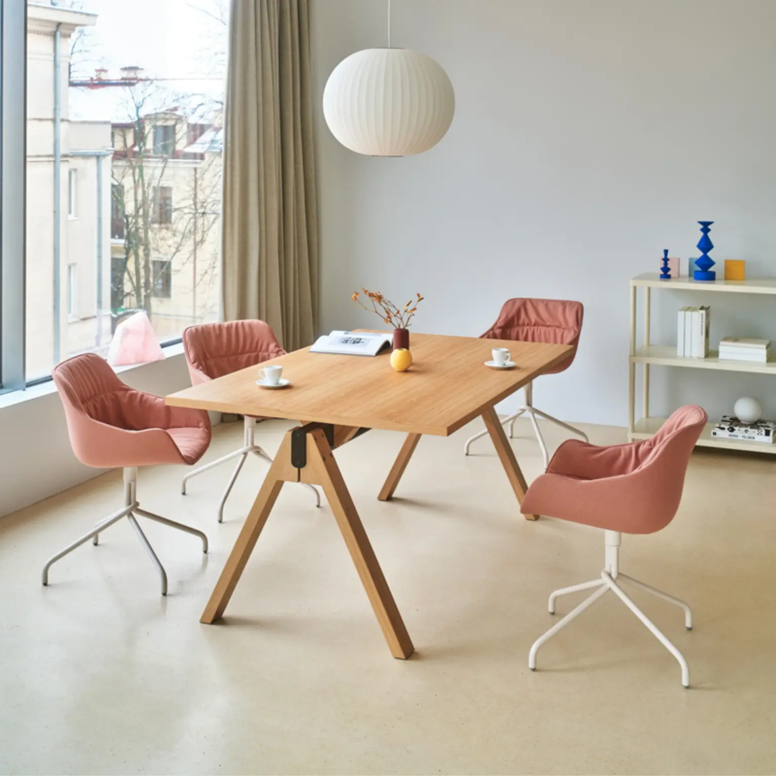 Bureau architecte en bois Aura 2 places Bureau architecte en bois Aura 2 places