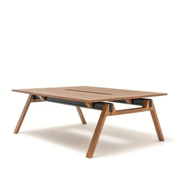 Bureau bench architecte en bois Aura 1