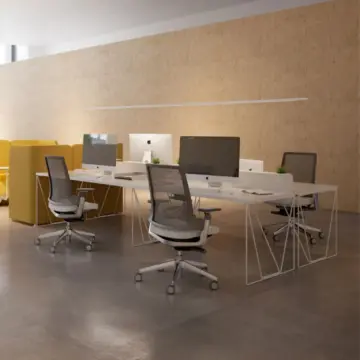 Bureau bench minimaliste Let's Work ambiance