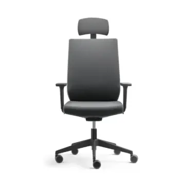 Chaise de bureau ergonomique design Eben appui-tete dossier tapissé