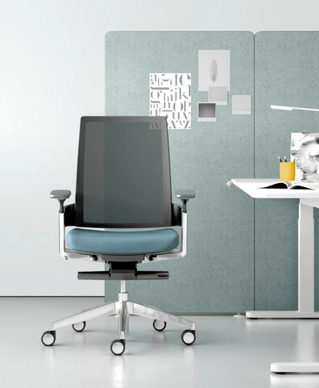 Fauteuil de bureau ergonomique 3.60 Ambiance bleu Fauteuil de bureau ergonomique 3.60 Ambiance bleu