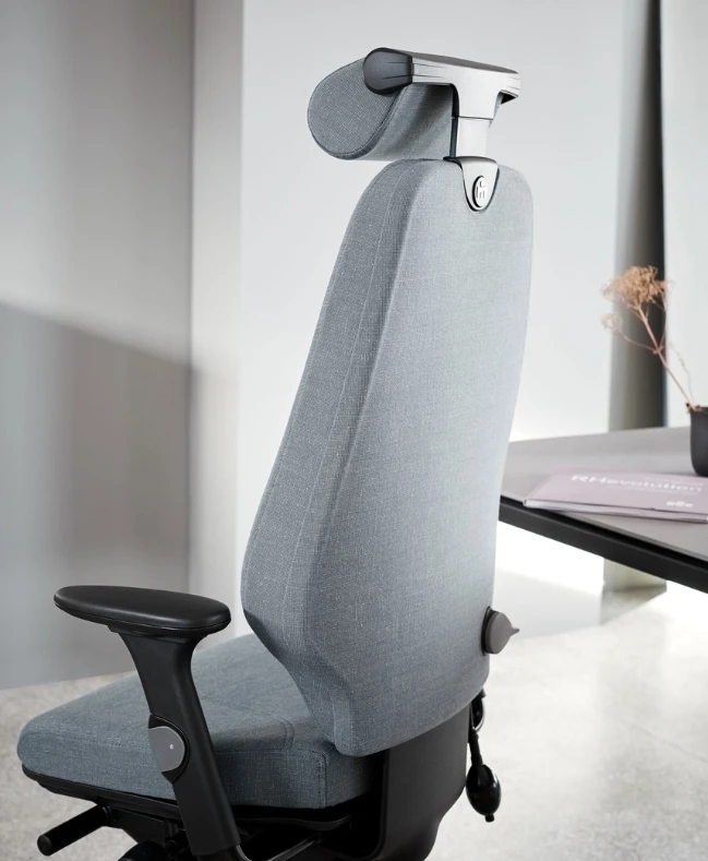 Fauteuil de bureau ergonomique mal de dos Postura 400 dos tapissé