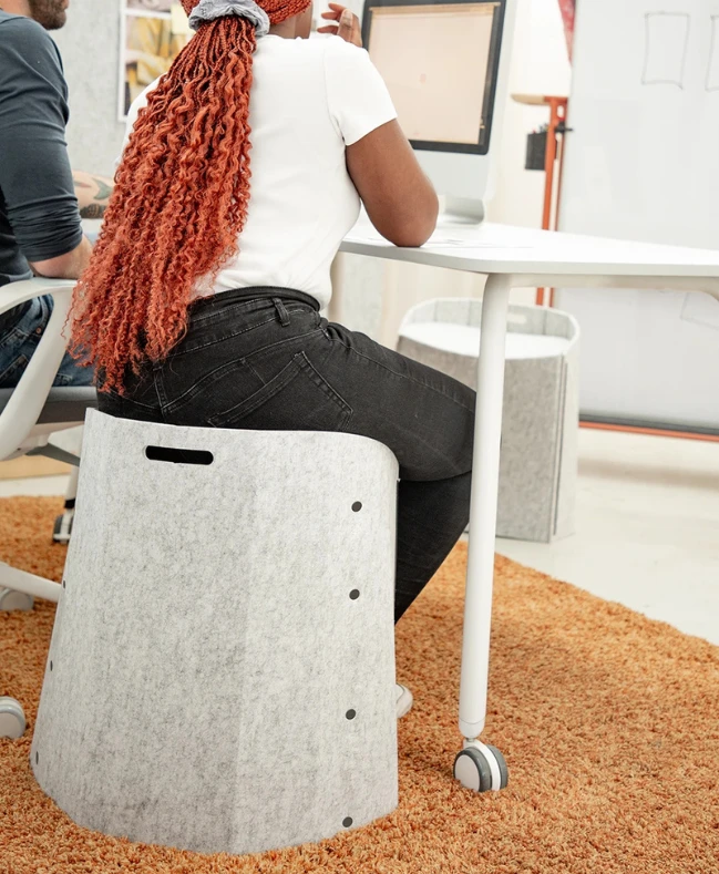 Pouf écologique coworking Muvit Ambiance 3