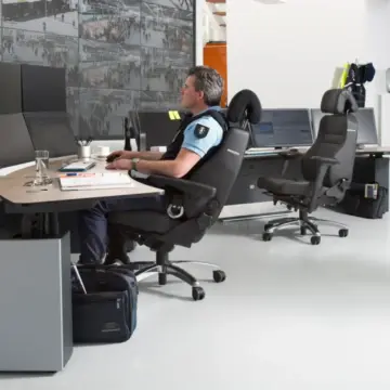 Siège de contrôle 24_7 Sentinel Poste de surveillance