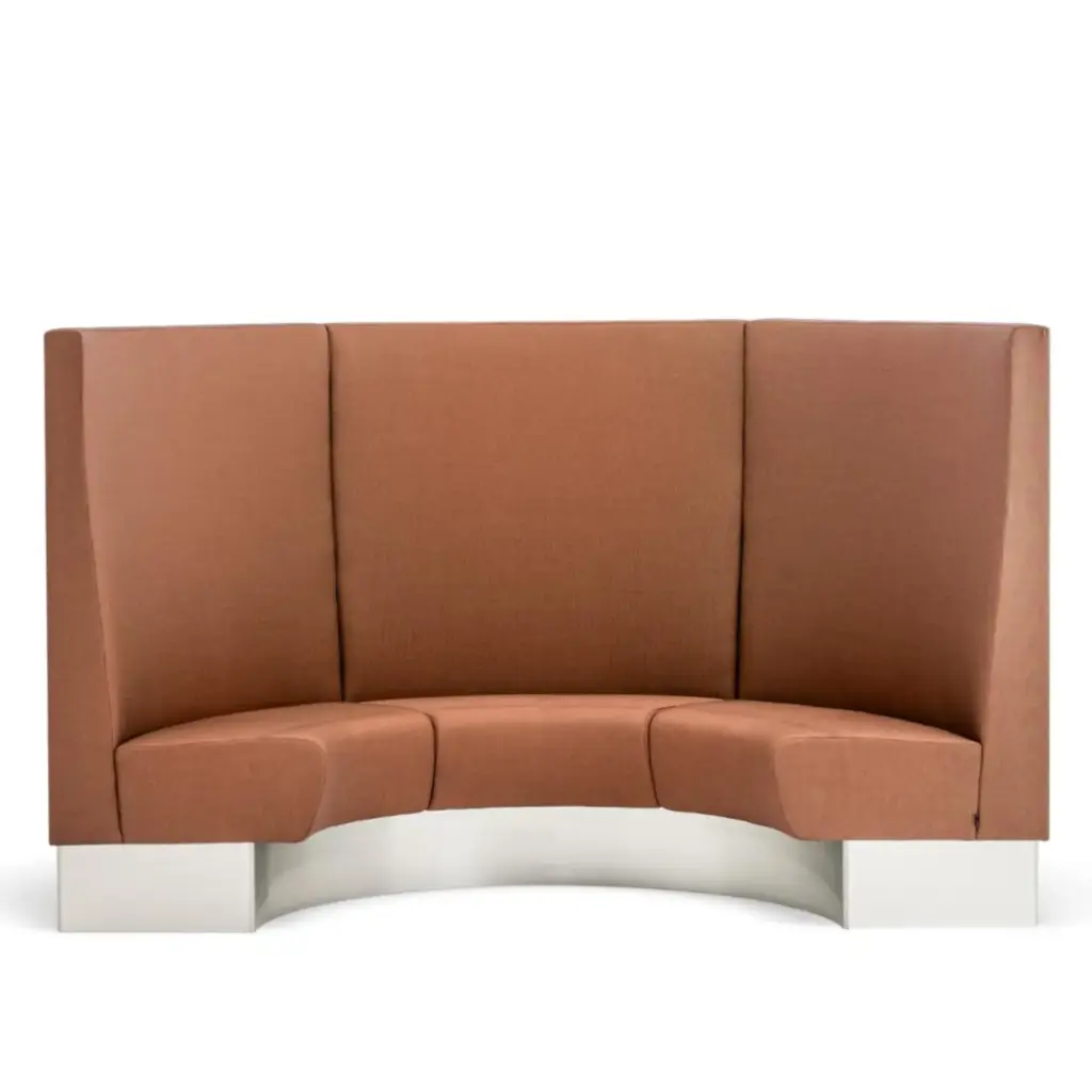Banquette arrondie lounge de restaurant1