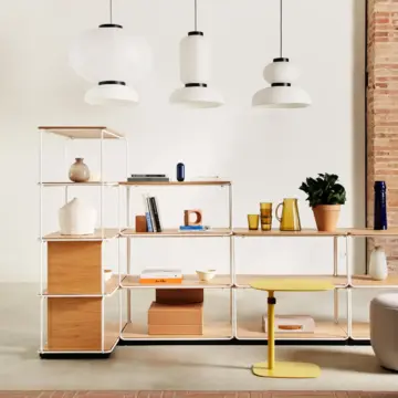 Bibliothèque modulaire design minimaliste Libro ambiance