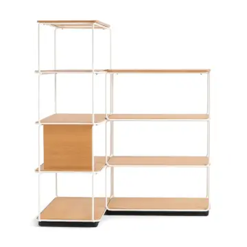 Bibliothèque modulaire design minimaliste Libro blanche