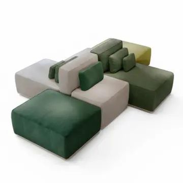 Canapé modulable coworking Veleta