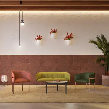 Fauteuil confortable pour espace d'accueil Marina ambiance 3 (2)