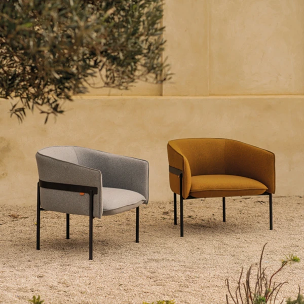 Fauteuil confortable pour espace d'accueil Marina ambiance