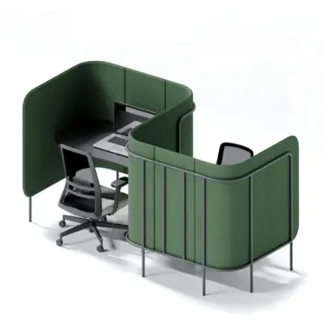 Alcove acoustique focus biophilique Leaf Pod Snake