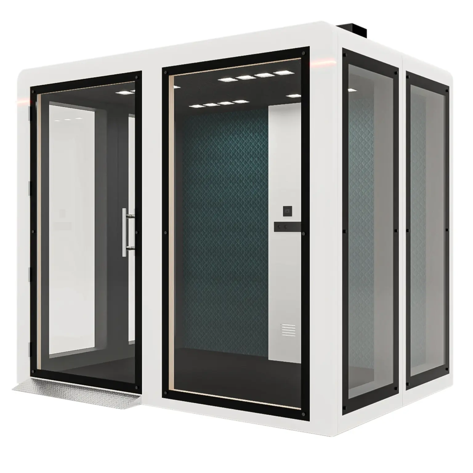 Box de réunion acoustique mobile Easy Meet 2-3 personnes Blanc Box de réunion acoustique mobile Easy Meet 2-3 personnes Blanc