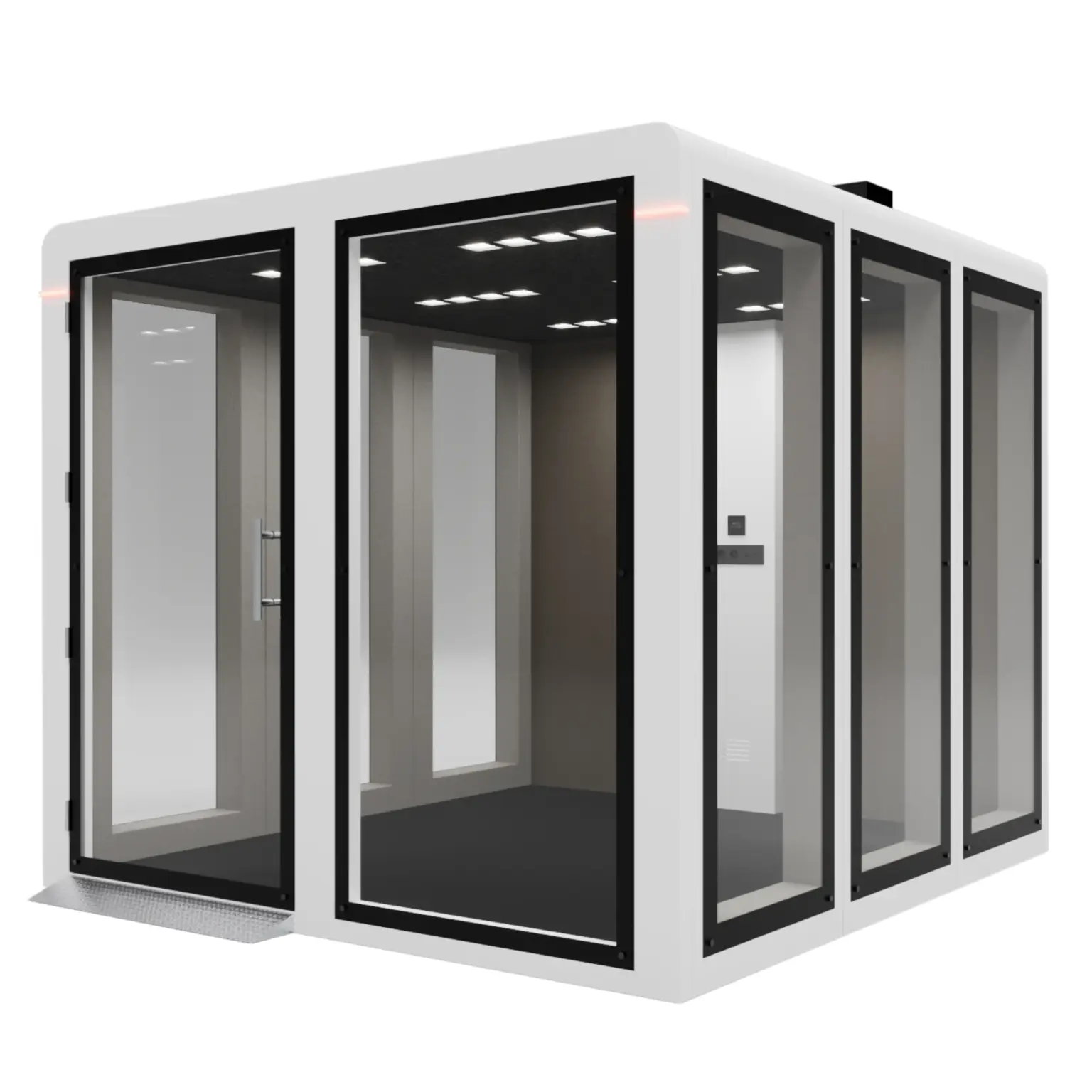 Box de réunion acoustique mobile Easy Meet 4-5 personnes Blanc Box de réunion acoustique mobile Easy Meet 4-5 personnes Blanc