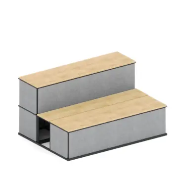 Gradin modulaire acoustique coworking Stack module 4 panneaux acoustiques scaled Gradin modulaire acoustique coworking Stack module 4 panneaux acoustiques