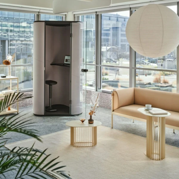 Tabouret ergonomique réglable en hauteur Balance ambiance coworking