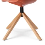 Abril piètement pyramidal bois