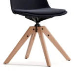 Abril piètement pyramidal bois chene massif