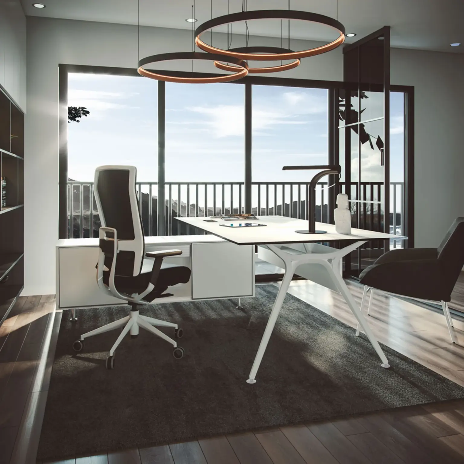 Bureau de direction moderne Arkitek ambiance 2 Bureau de direction moderne Arkitek ambiance 2