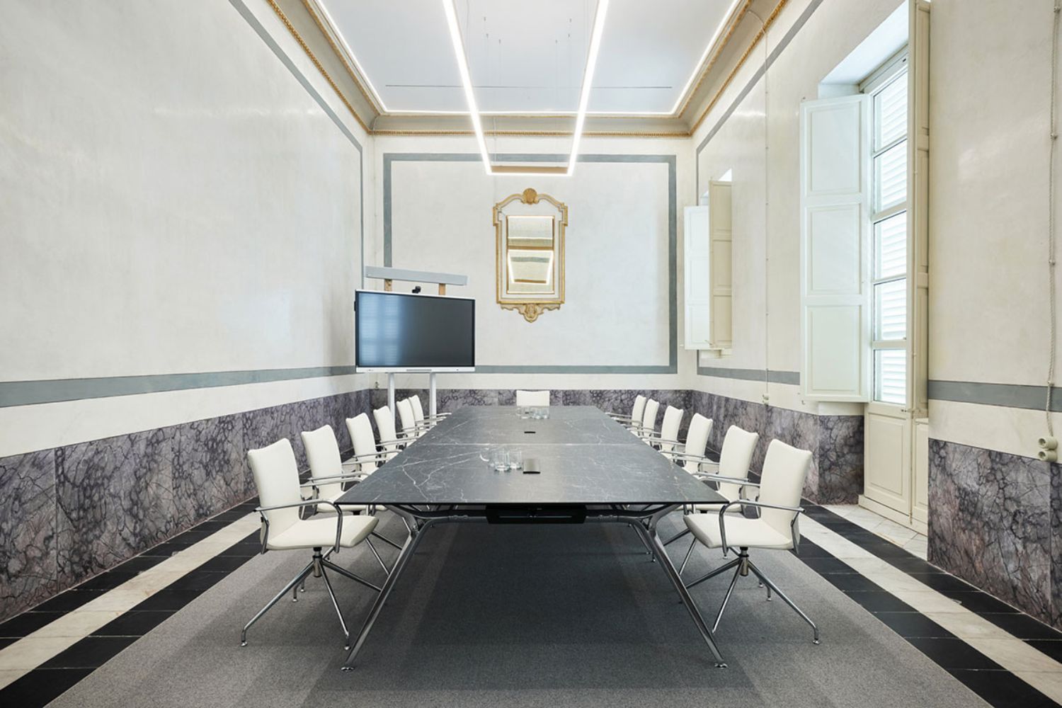 Bureau de direction moderne Arkitek reunion 2 Bureau de direction moderne Arkitek réunion (2)