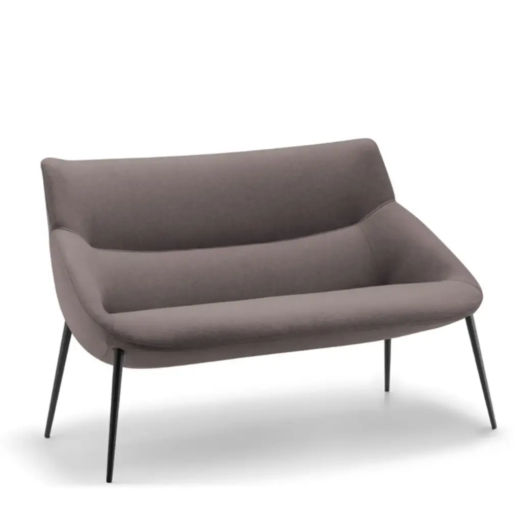 Canapé 2 places lounge configurable à l’assise enveloppante Bow