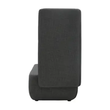 Canapé haut dossier pour zones d’échange Opéra profil