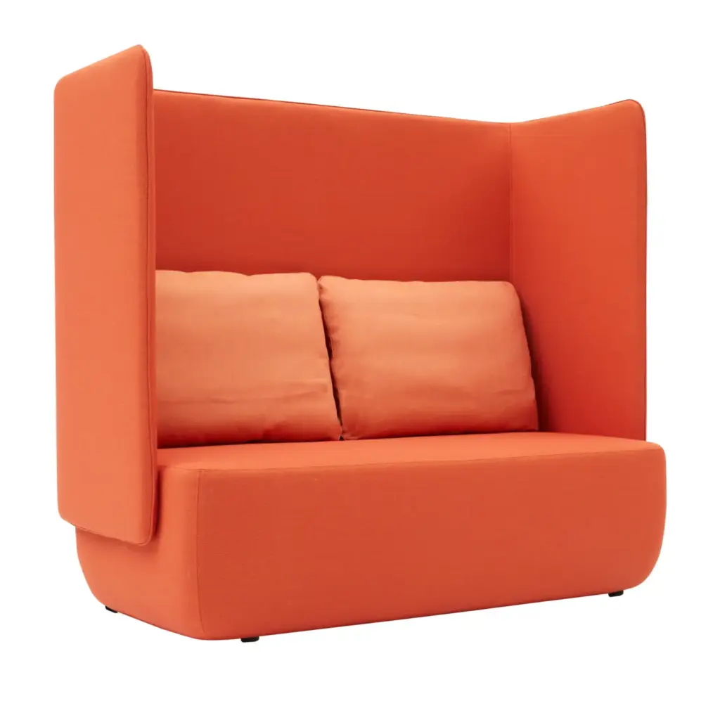 Canapé haut dossier pour zones d’échange Opéra