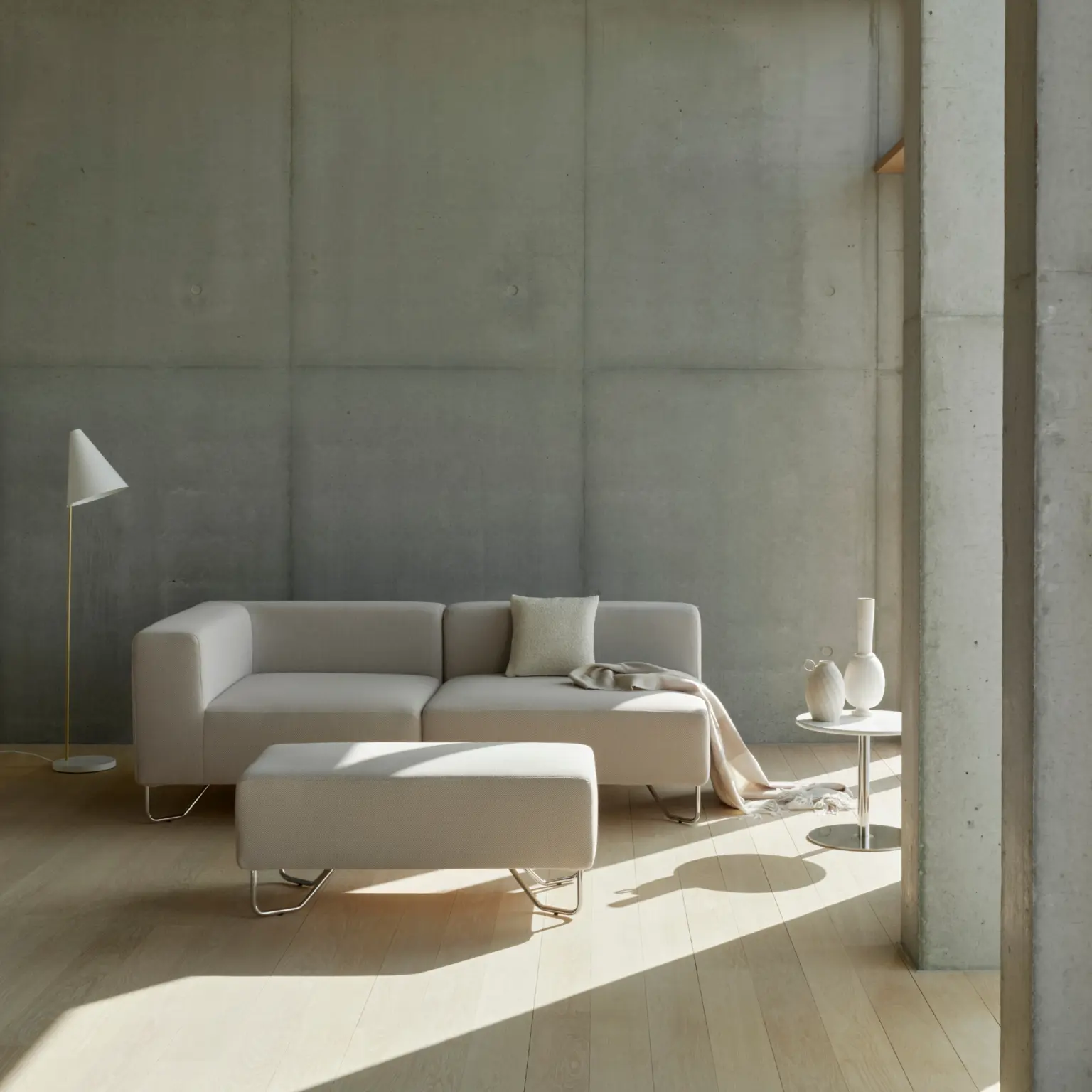 Canapé modulable scandinave Lotus ambiance 2 Canapé modulable scandinave Lotus ambiance 2