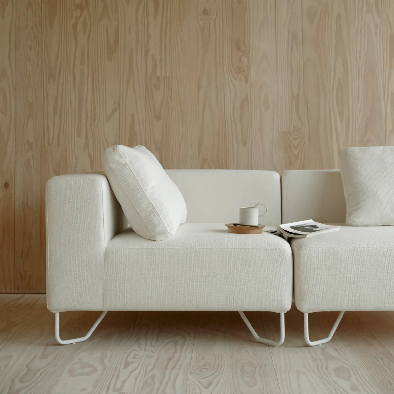 Canapé modulable scandinave Lotus ambiance Canapé modulable scandinave Lotus ambiance