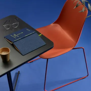 Chaise accueil clients haute résistance Abril Détails