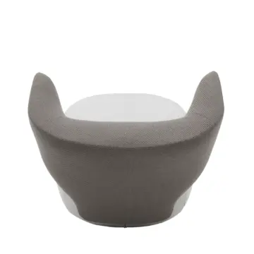 Fauteuil dossier enveloppant bicolore Basel dossier