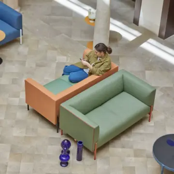 Fauteuil lounge design architectural Amivera ambiance 3