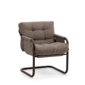 Fauteuil rétro chic Barbara pour espace d’accueil