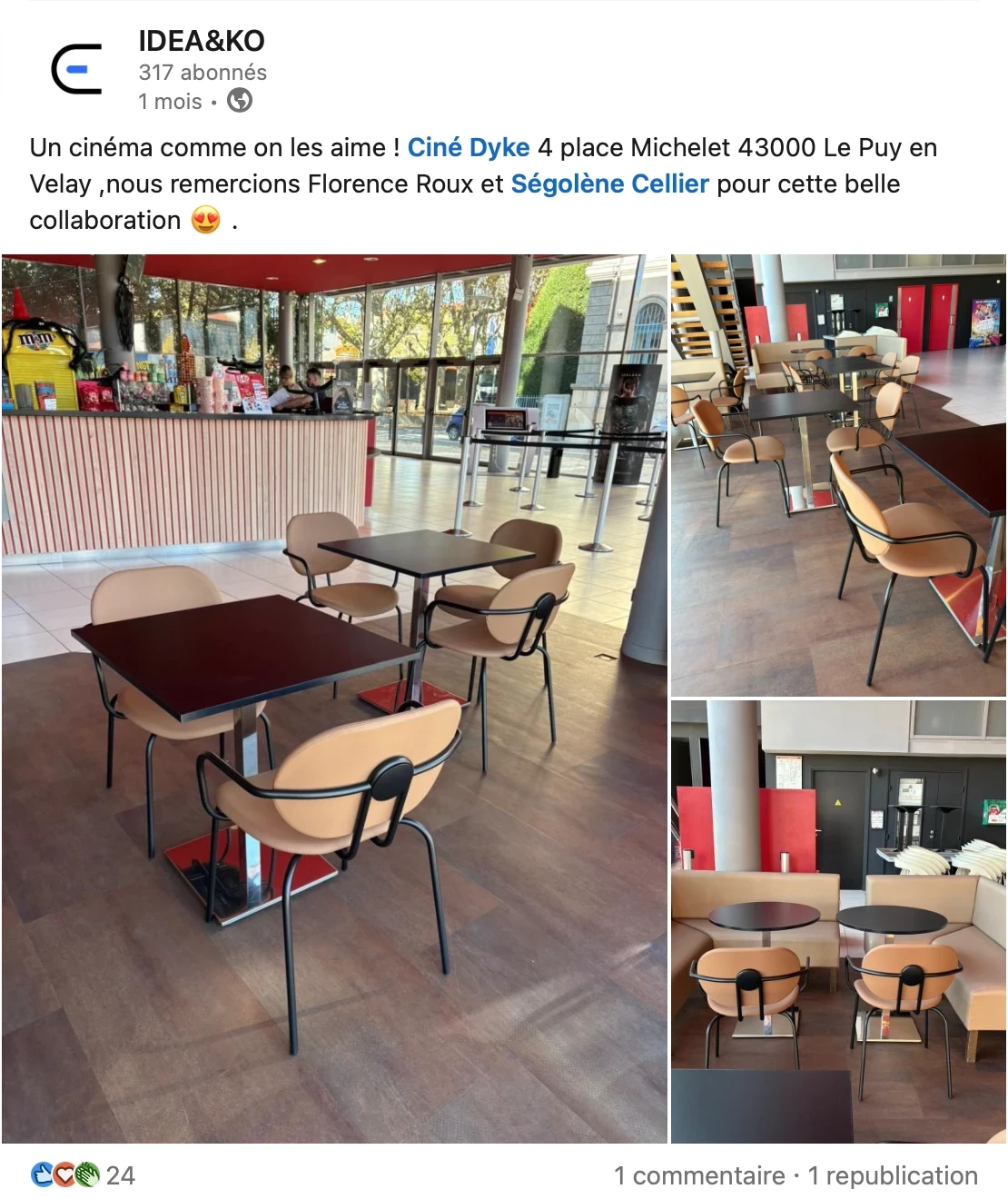 Post LinkedIn Cine Dyke